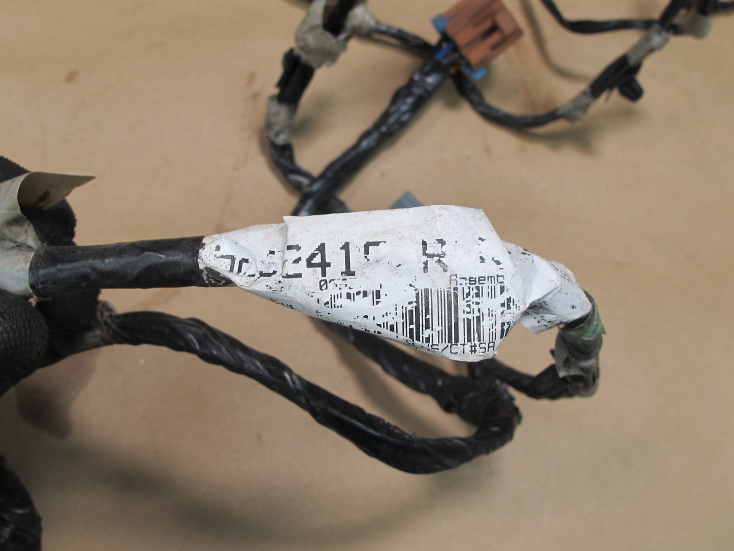 2003-2007 Hummer H2 Front & Rear Left Right Side Door Wiring Wire Harness Set