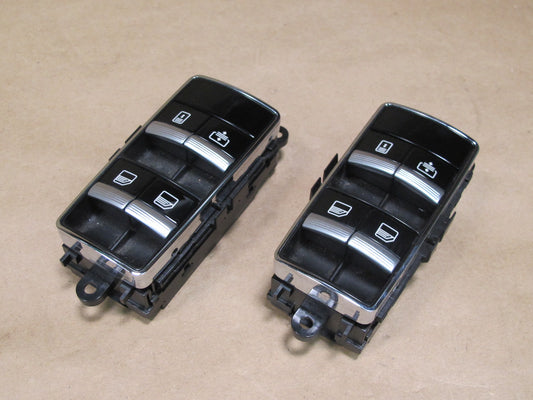 09-13 Mercedes W221 S-class Set of 2 Rear Left & Right Door Window Switch OEM