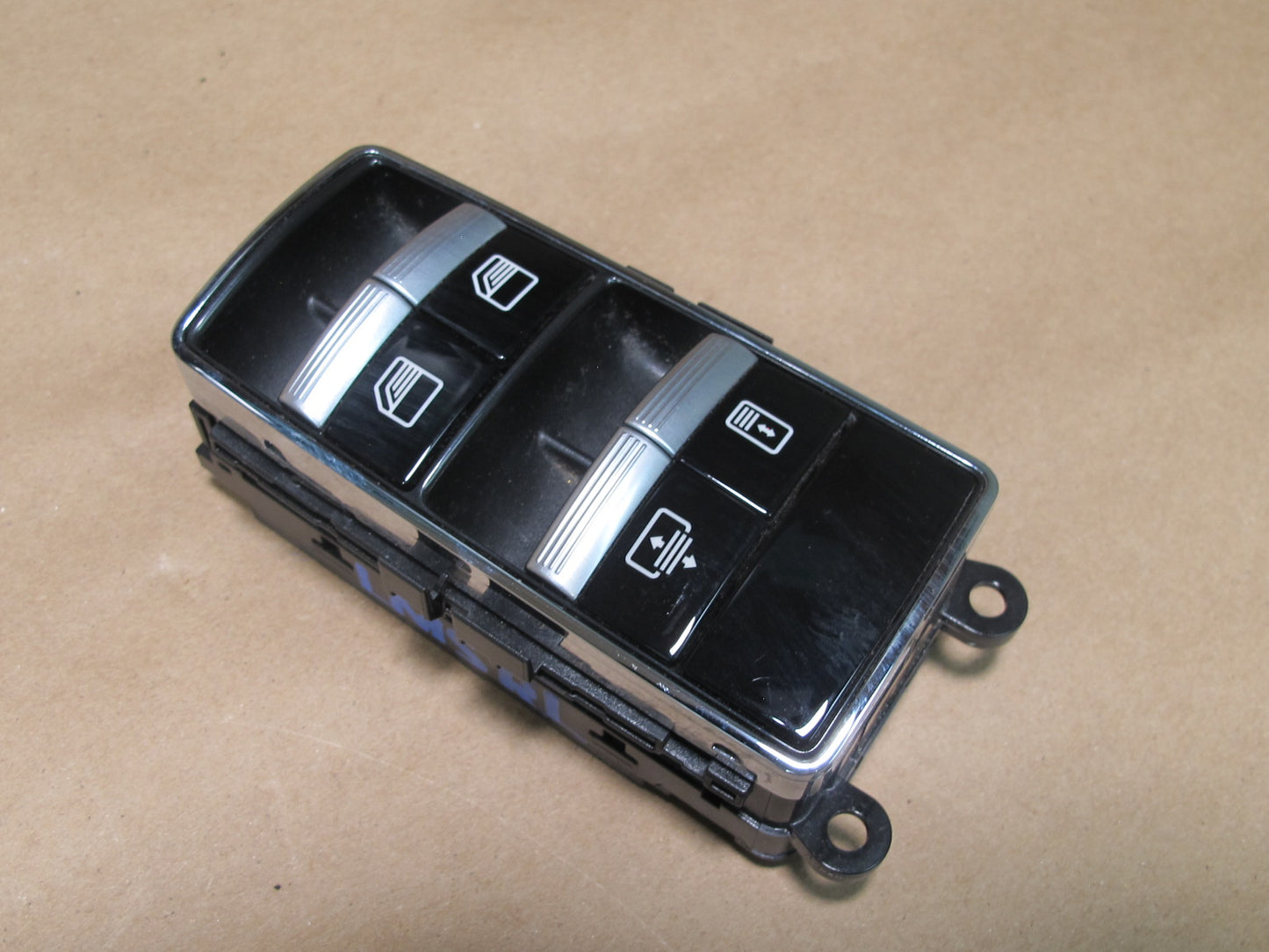 09-13 Mercedes W221 S-class Set of 2 Rear Left & Right Door Window Switch OEM