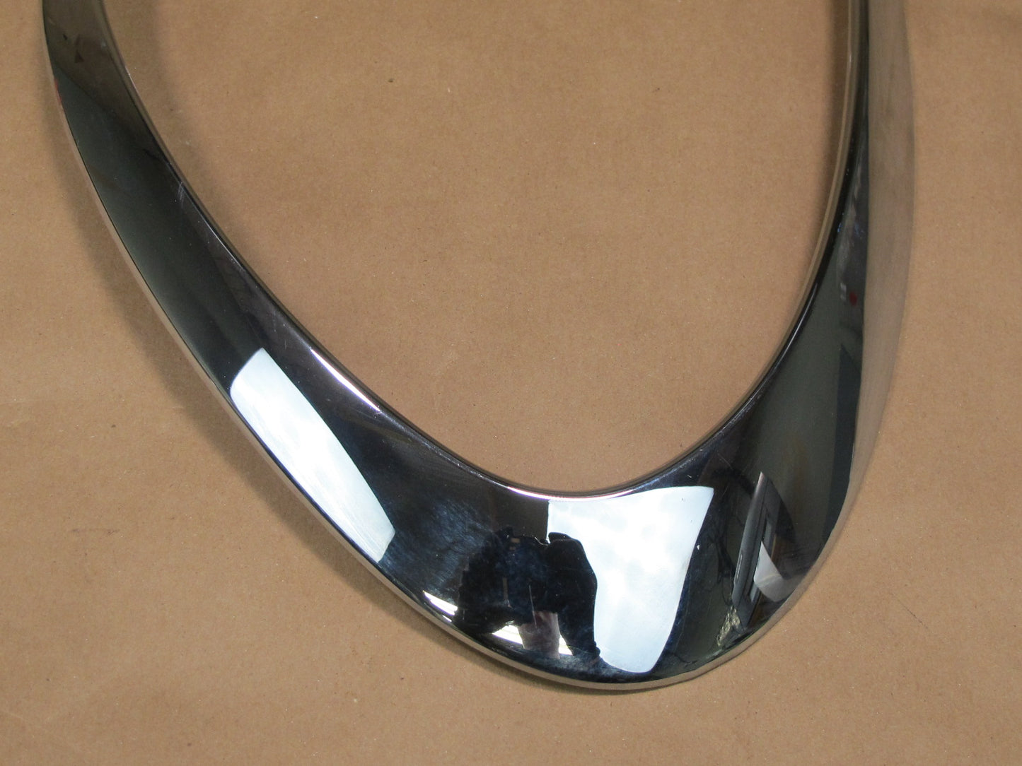 11-16 Mini Cooper R60 R61 Front Left Headlight Chrome Ring Trim 9801573 OEM