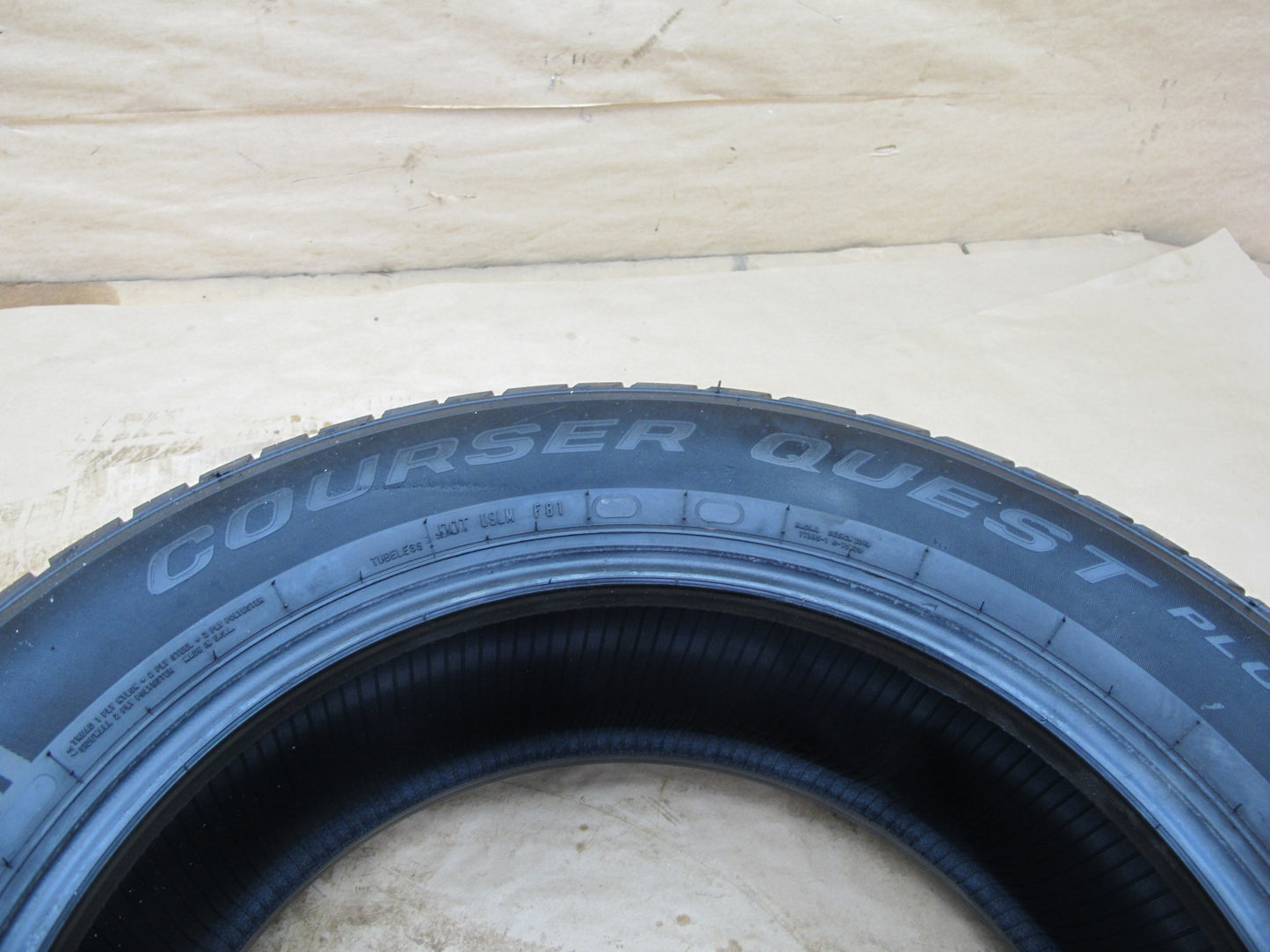 Set of 2 Mastercraft Courser Quest Plus A/S Tire 235/65 R18 106H 0623 9/32