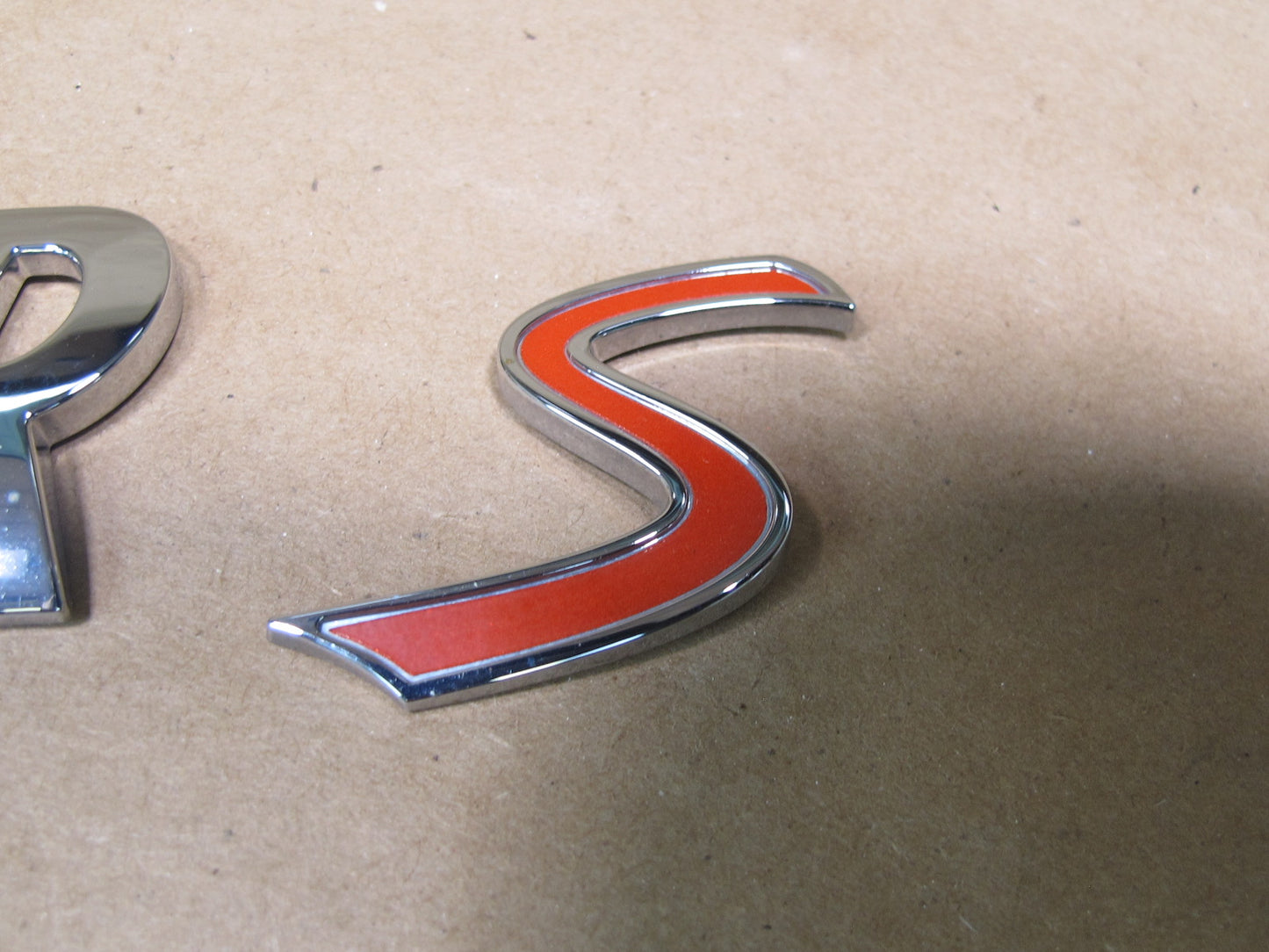 11-16 Mini Cooper S Countryman R60 Rear Trunk Emblem Logo Symbol Set OEM