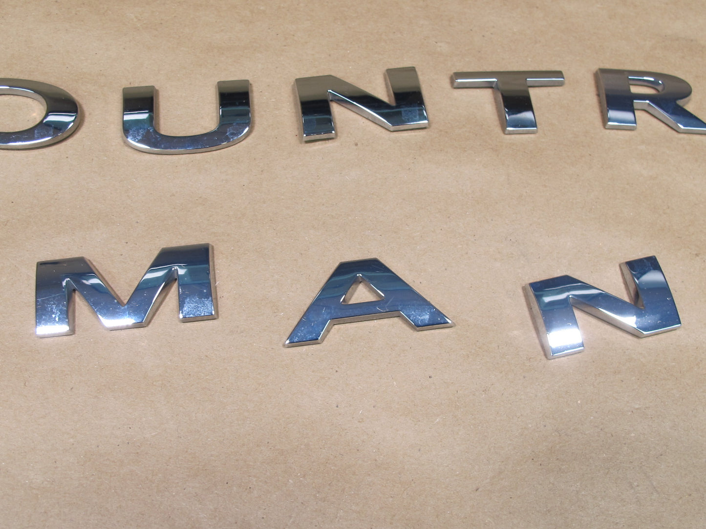 11-16 Mini Cooper S Countryman R60 Rear Trunk Emblem Logo Symbol Set OEM