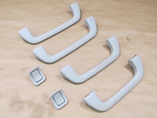 07-13 Mercedes W221 S-class Front & Rear Overhead Grab Handle Hook Set OEM