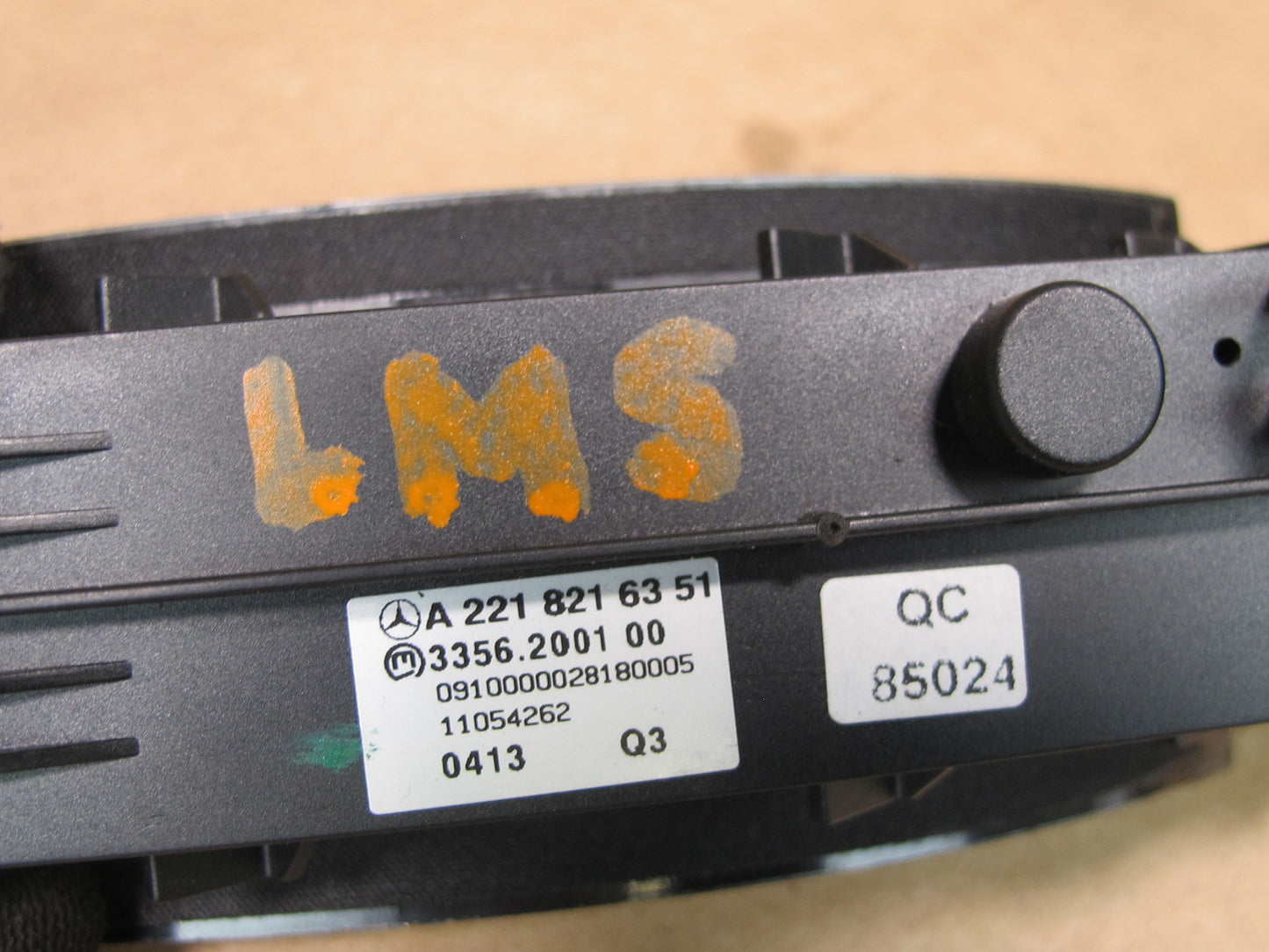 07-13 Mercedes W221 S-class Suspension ABC Sport PDC Control Switch OEM