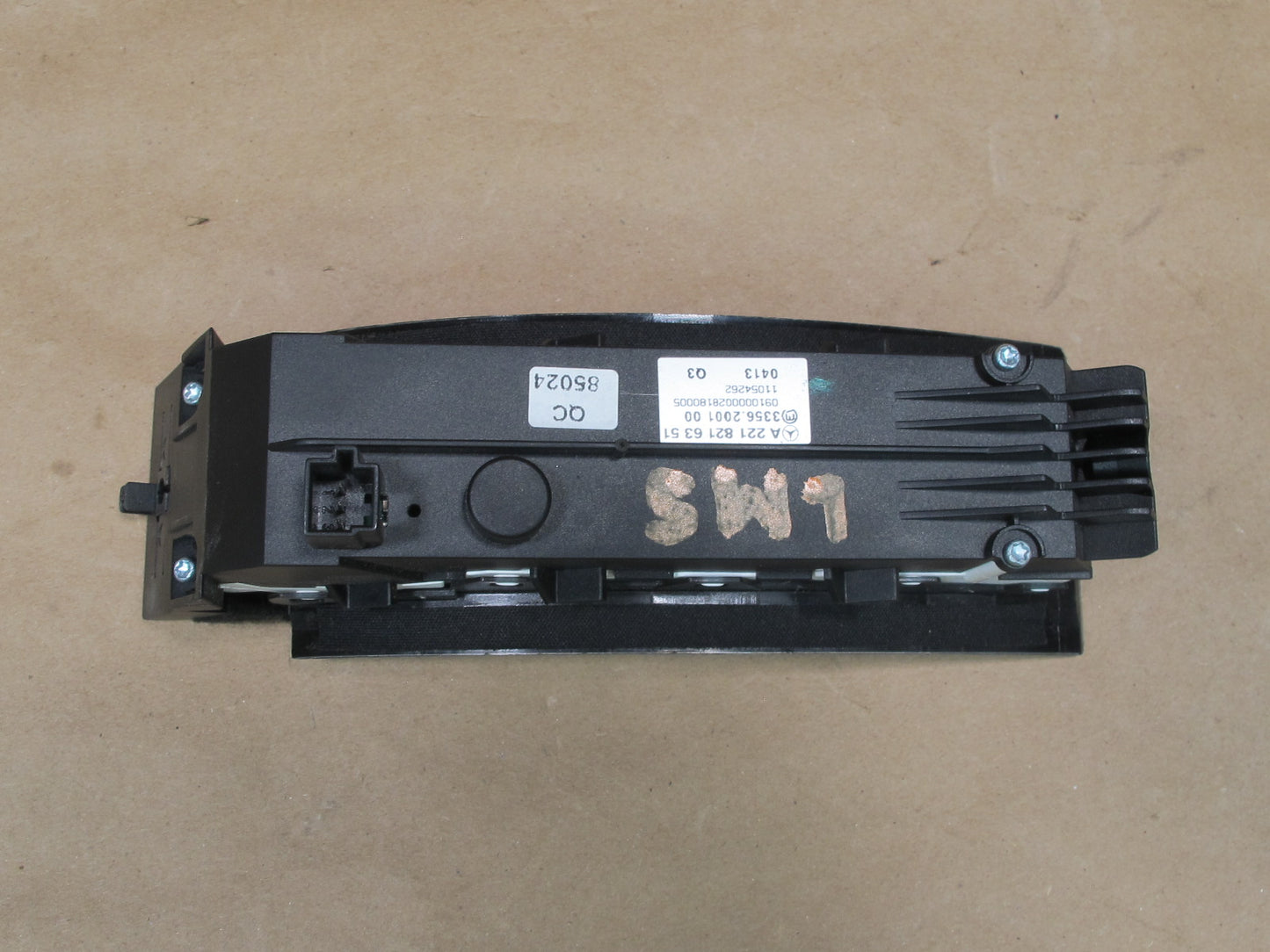 07-13 Mercedes W221 S-class Suspension ABC Sport PDC Control Switch OEM