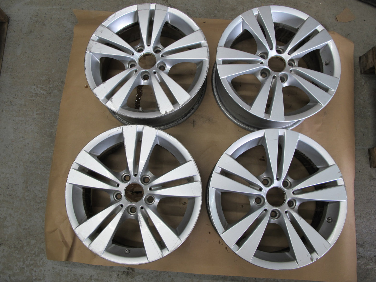 08-10 BMW E60 E61 Set of 4 Style 278 Alloy 17" Wheel Rim 17x8J ET43 w Tmps OEM