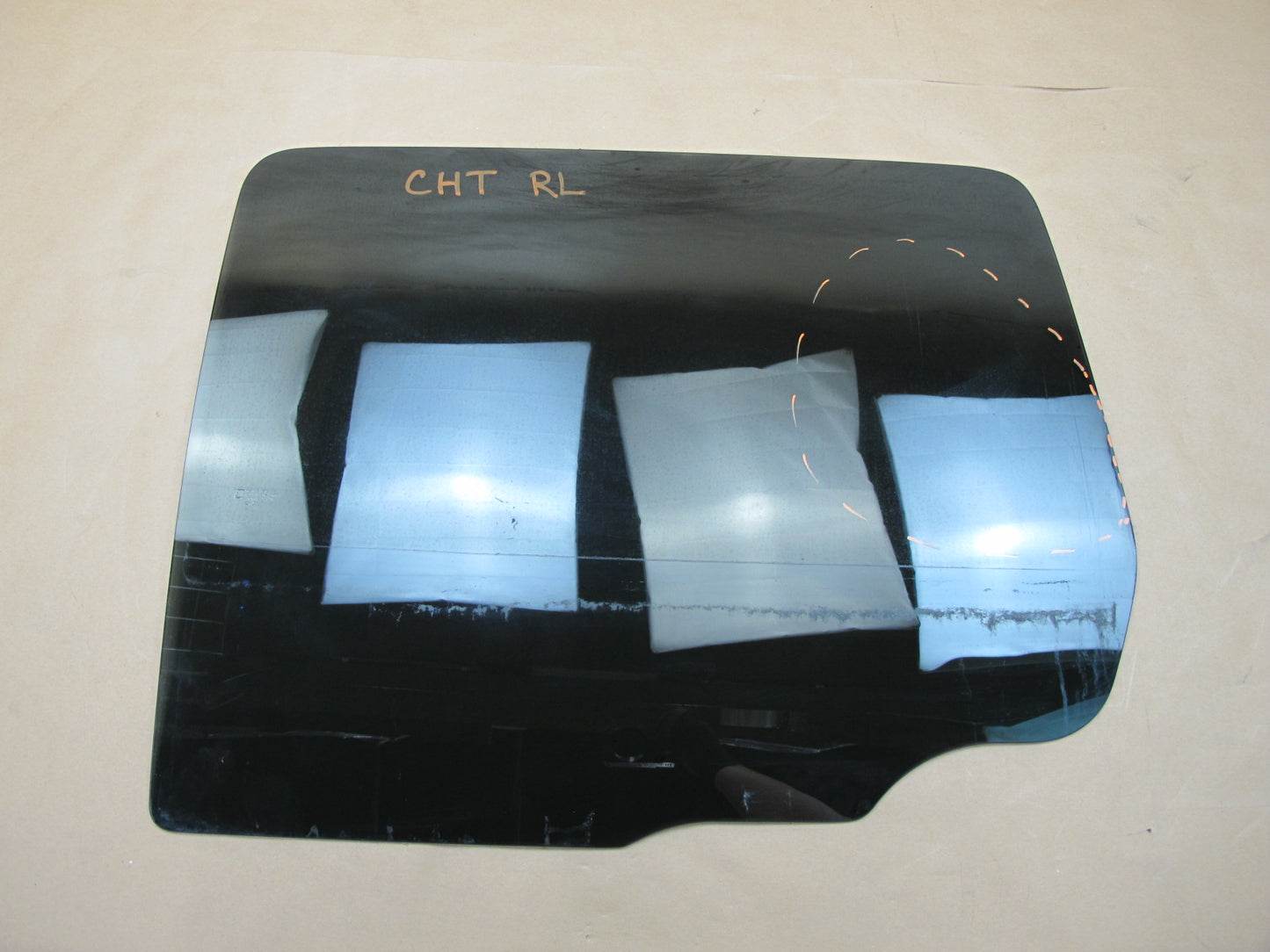 2003-2009 Hummer H2 Rear Left Driver Side Door Window Glass