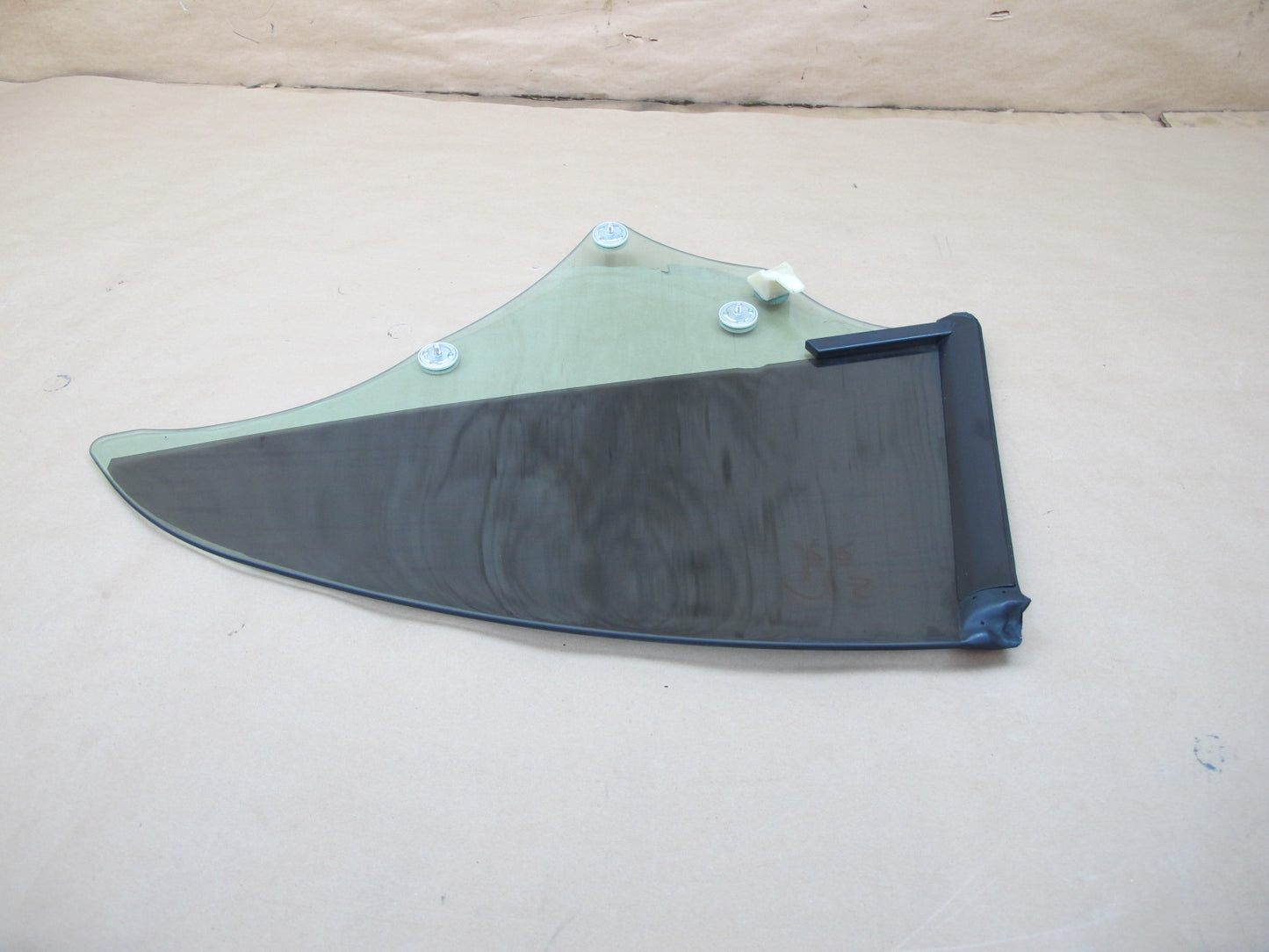 10-15 Lexus IS350 Convertible Rear Right Passenger Side Quarter Window Glass