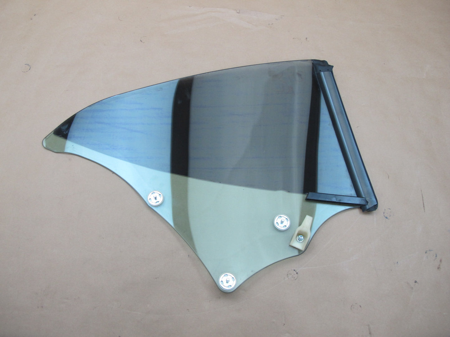 10-15 Lexus IS350 Convertible Rear Left Driver Side Quarter Window Glass