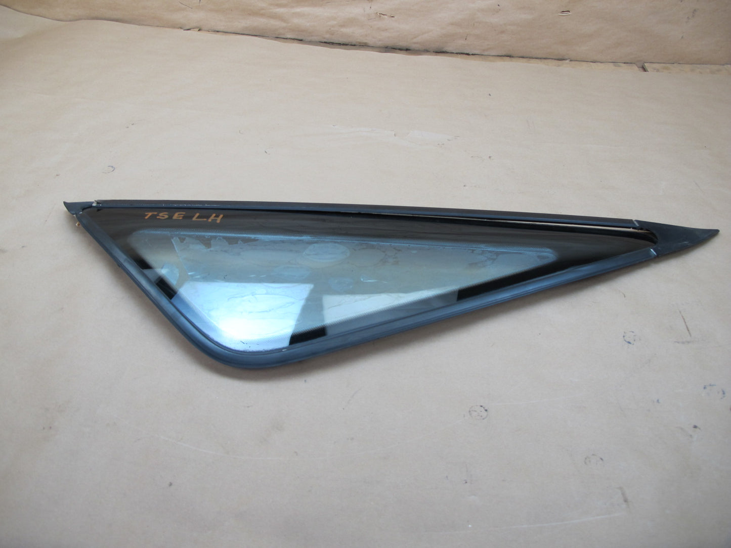 86-92 Toyota Supra MK3 Rear Left Quarter Glass Window OEM