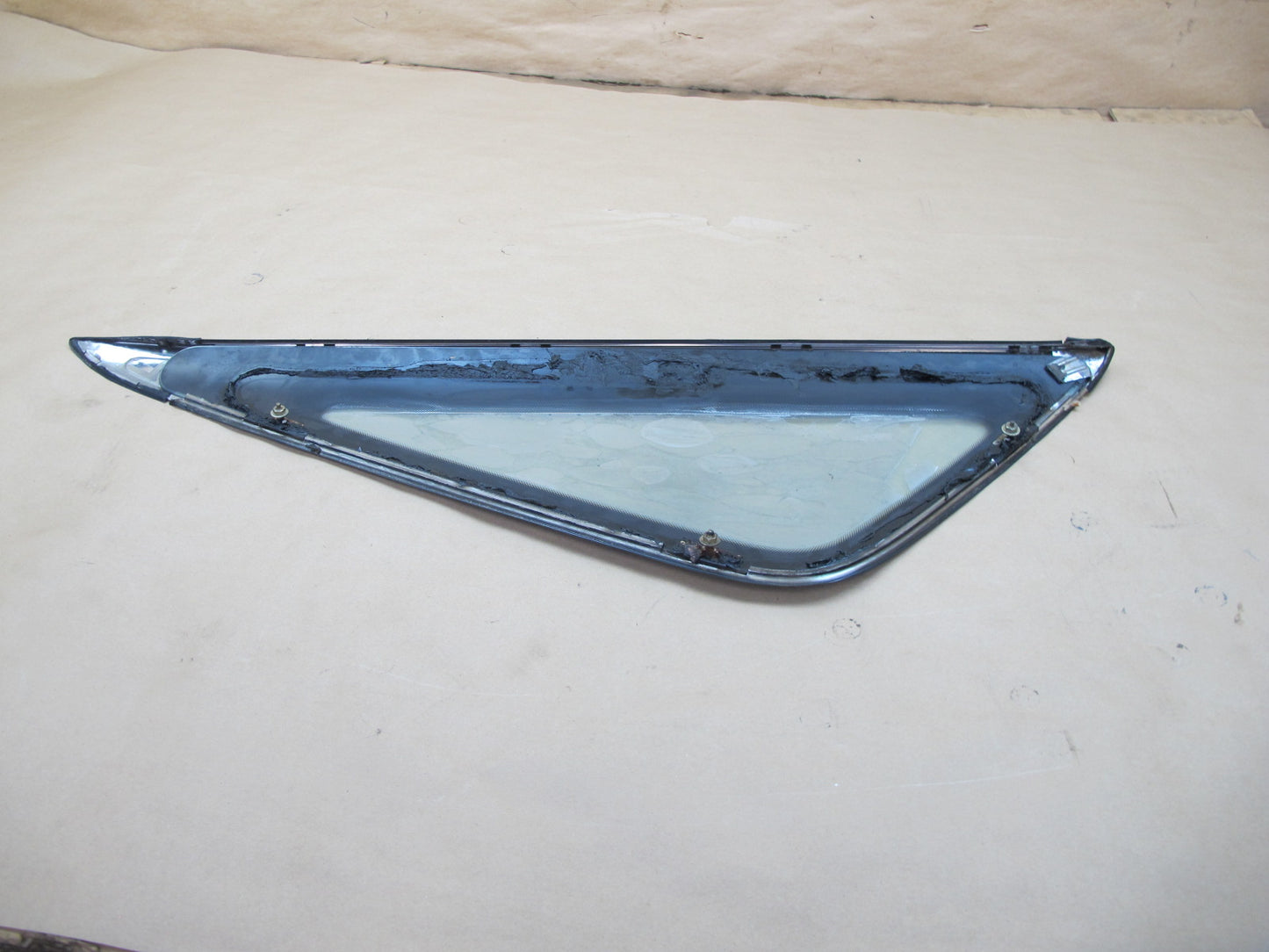 86-92 Toyota Supra MK3 Rear Left Quarter Glass Window OEM