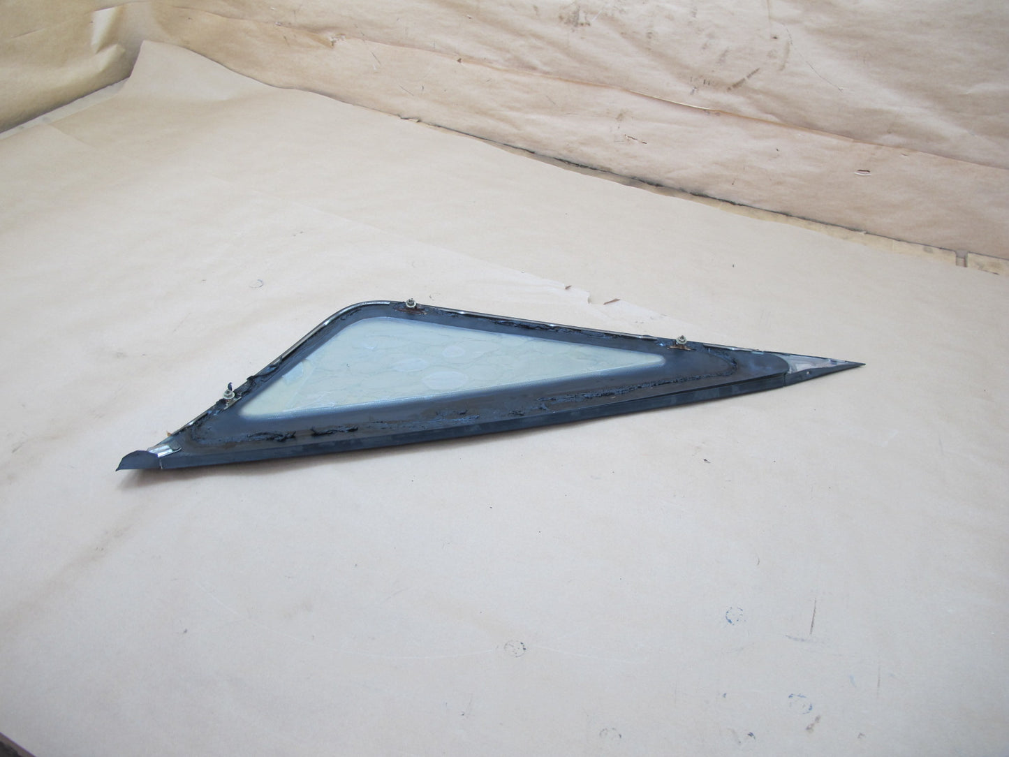 86-92 Toyota Supra MK3 Rear Left Quarter Glass Window OEM