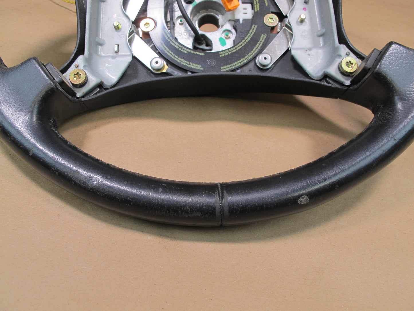 94-98 BMW E36 3-SERIES Leather Steering Black OEM