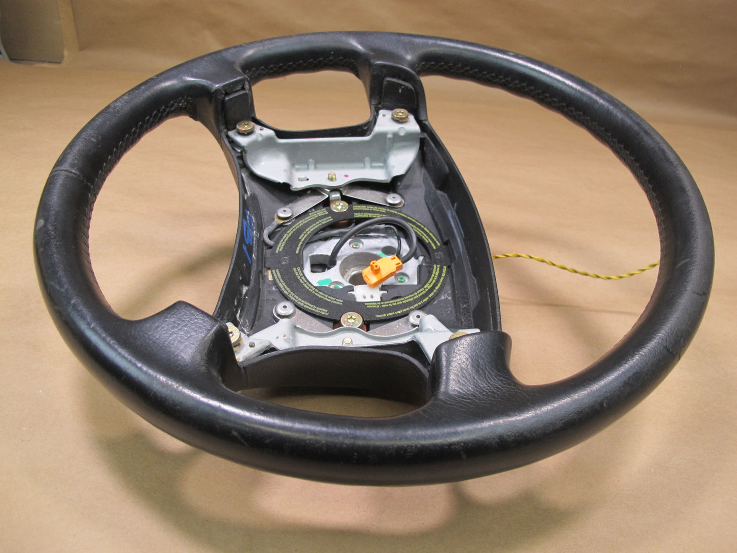 94-98 BMW E36 3-SERIES Leather Steering Black OEM