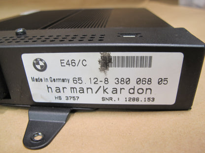 01-06 BMW E46 Convertible Harman Kardon Hi-fi Audio Amplifier AMP 8380068 OEM