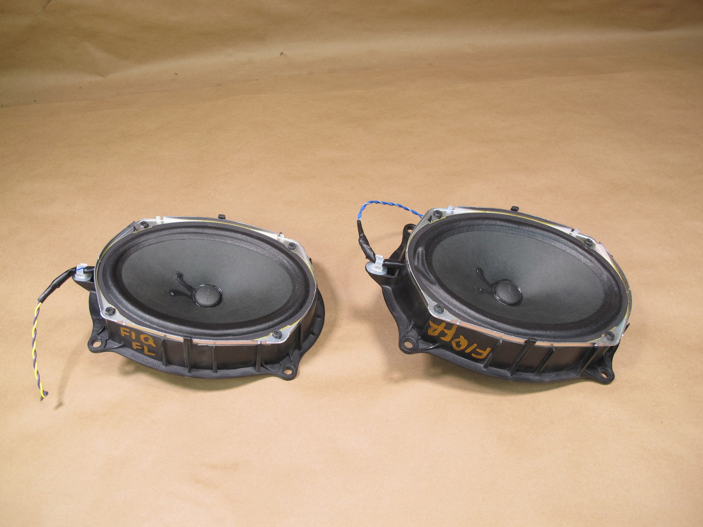 2011-2017 Infiniti QX56 QX80 Front Left & Right Door Audio Speaker Set of 2