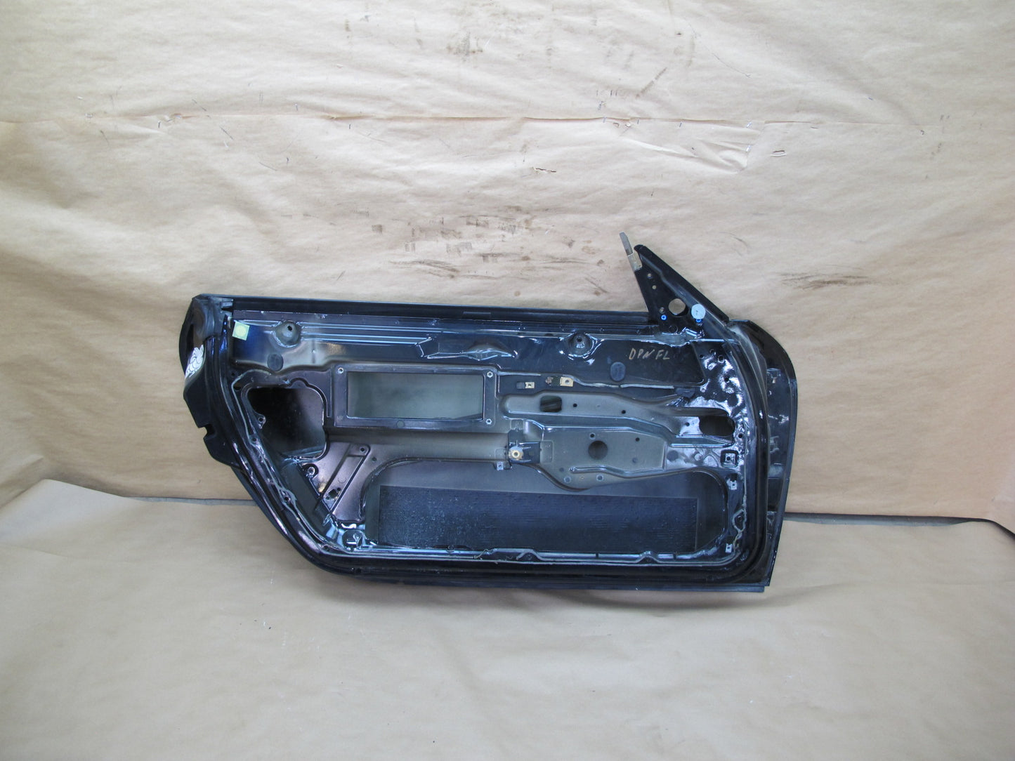 1999-2005 Porsche 911 Carrera 996 Front Left Driver Side Door Shell Panel Black