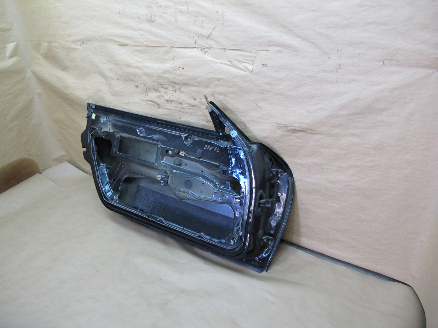 1999-2005 Porsche 911 Carrera 996 Front Left Driver Side Door Shell Panel Black