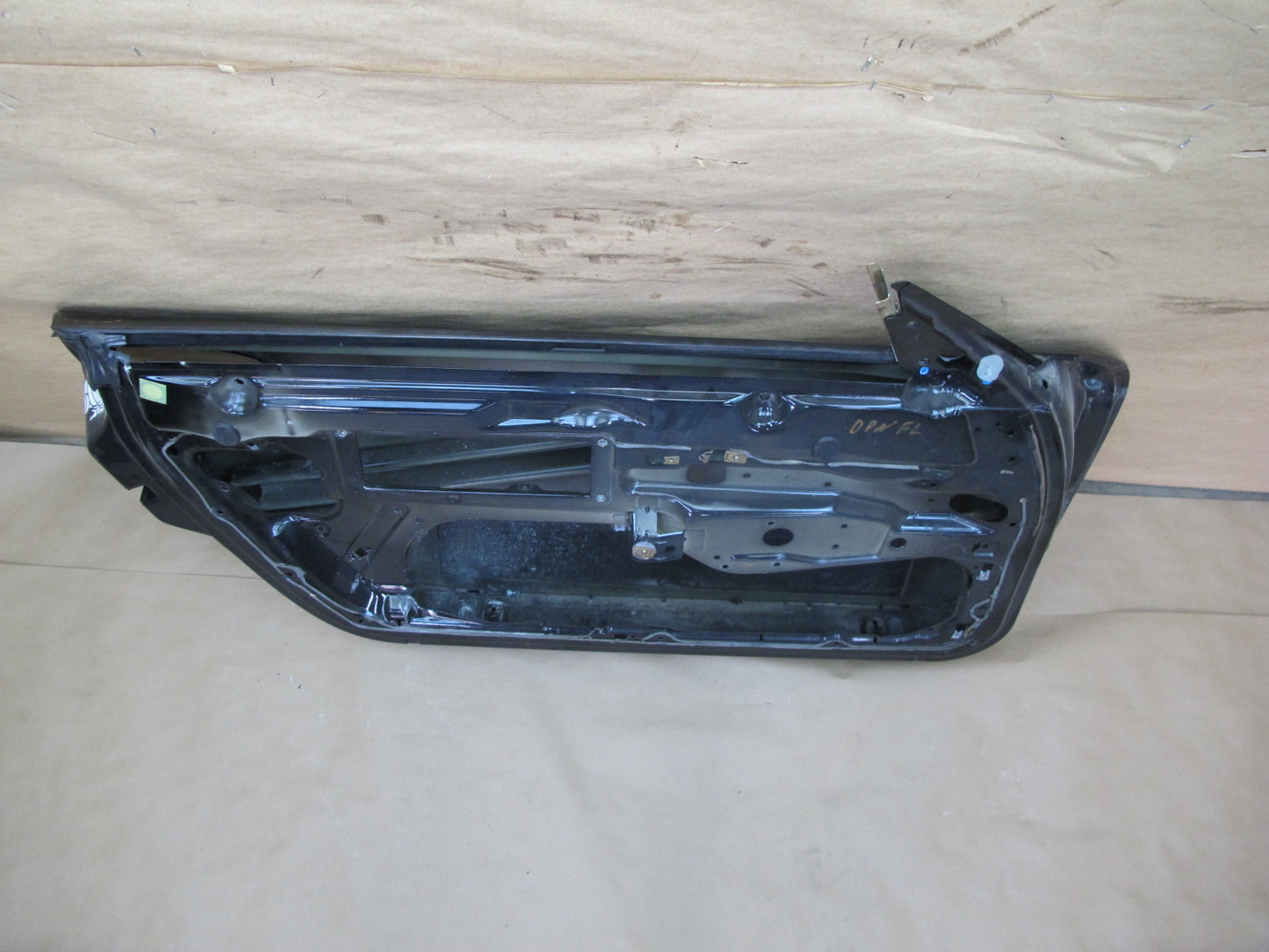 1999-2005 Porsche 911 Carrera 996 Front Left Driver Side Door Shell Panel Black