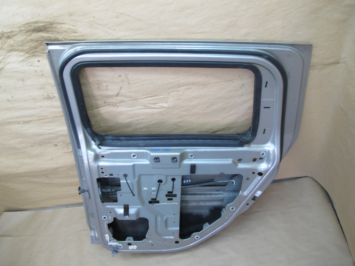 2003-2009 Hummer H2 Rear Right Passenger Side Exterior Door Shell Panel Silver