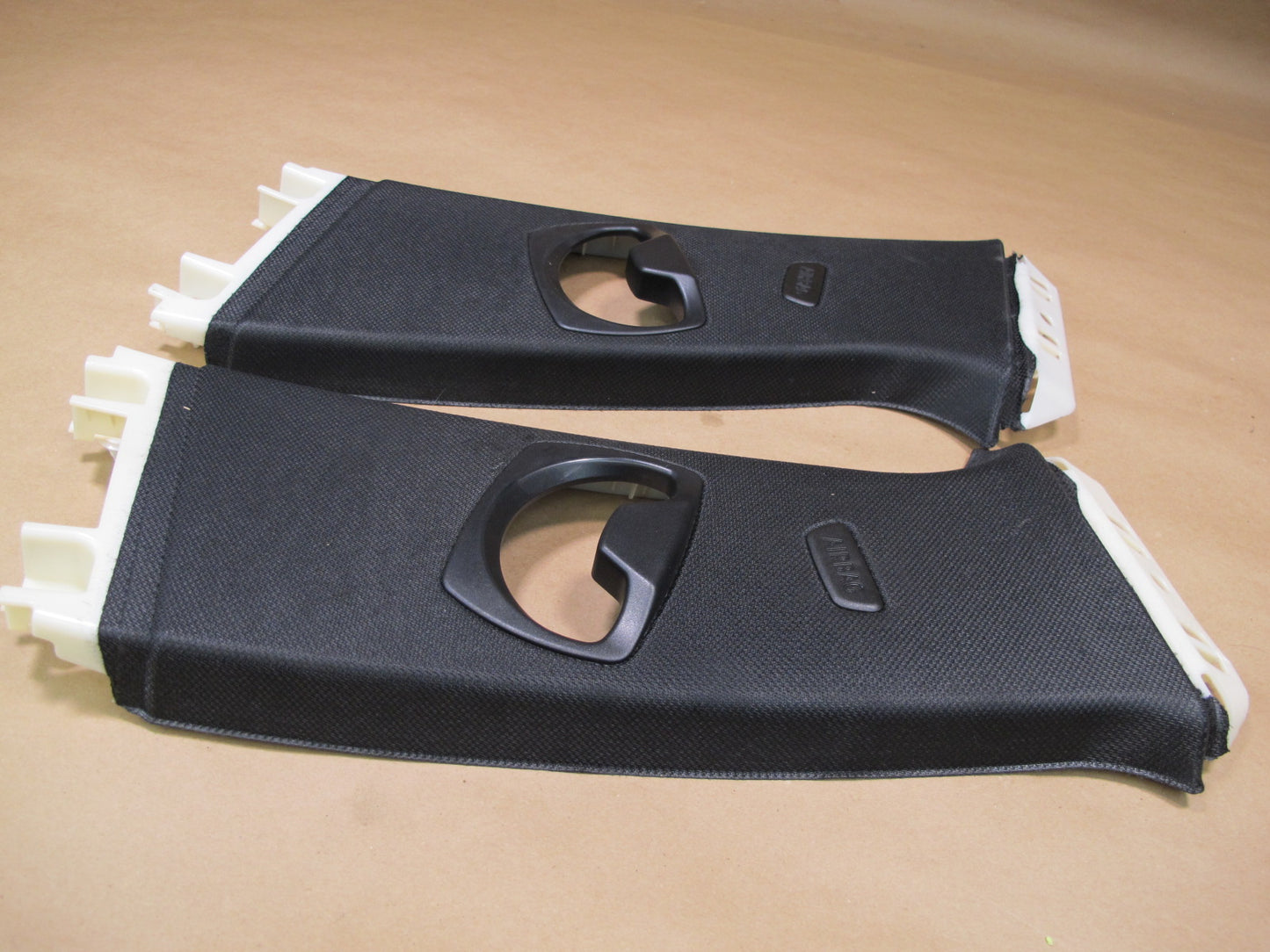 12-18 BMW F30 3-SERIES Set of 2 Center B Pillar Trim Cover Panel OEM