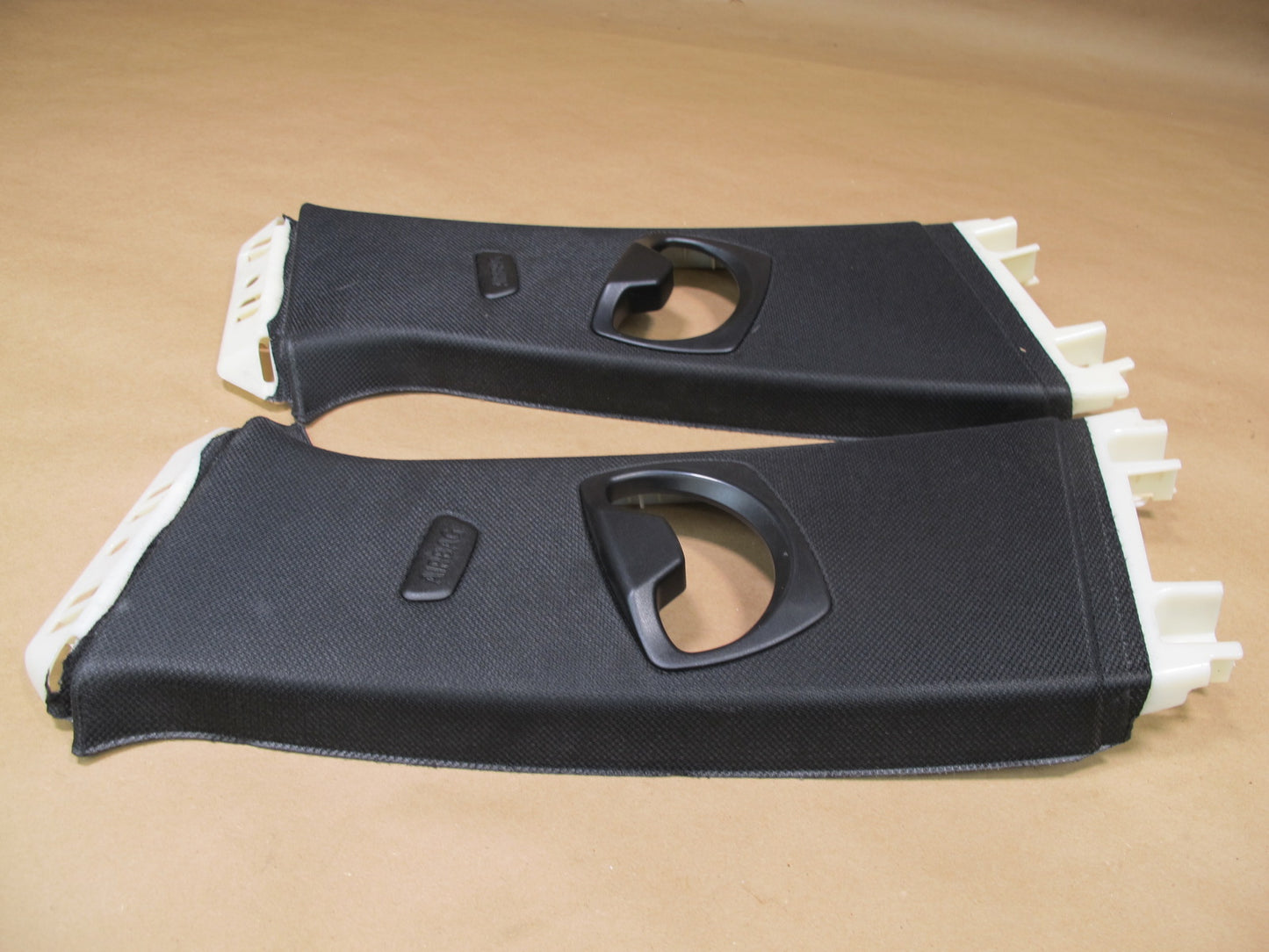 12-18 BMW F30 3-SERIES Set of 2 Center B Pillar Trim Cover Panel OEM