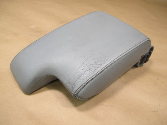 01-06 BMW E46 3-SERIES Center Console Leather Armrest Lid Cover OEM