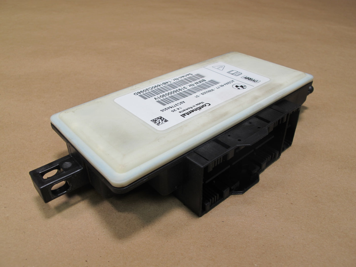 12-16 BMW F30 SRS AIRBAG CONTROL MODULE UNIT 6865299 OEM