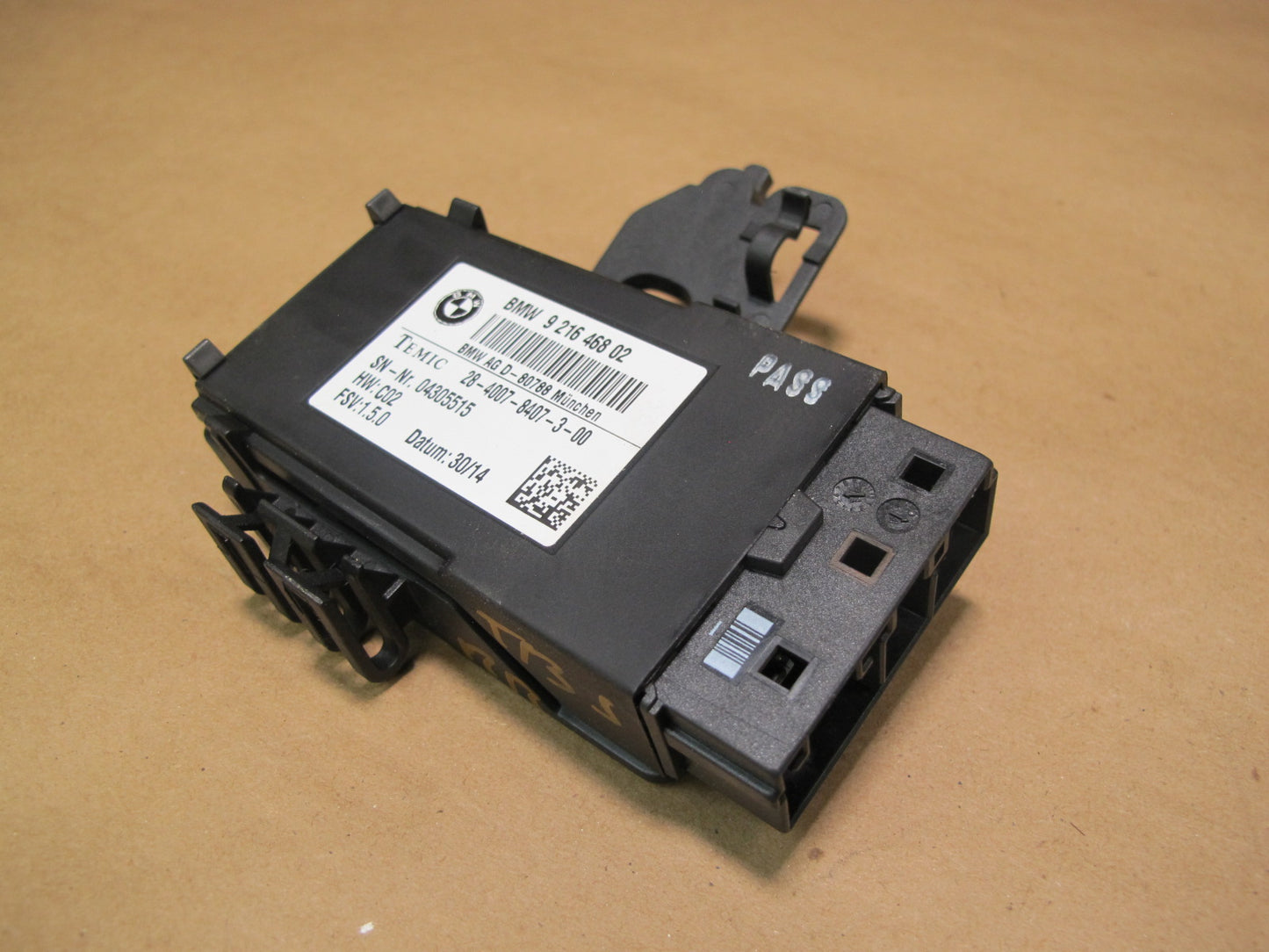 14-16 BMW F30 F31 F32 F33 F36 Front Left or Right Seat Control Module OEM