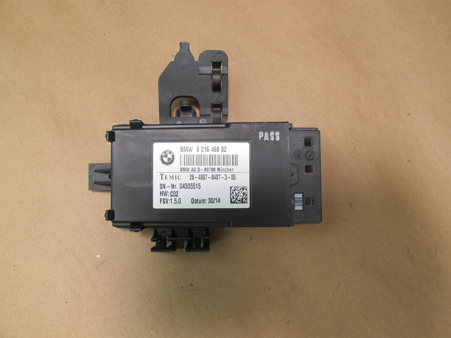 14-16 BMW F30 F31 F32 F33 F36 Front Left or Right Seat Control Module OEM