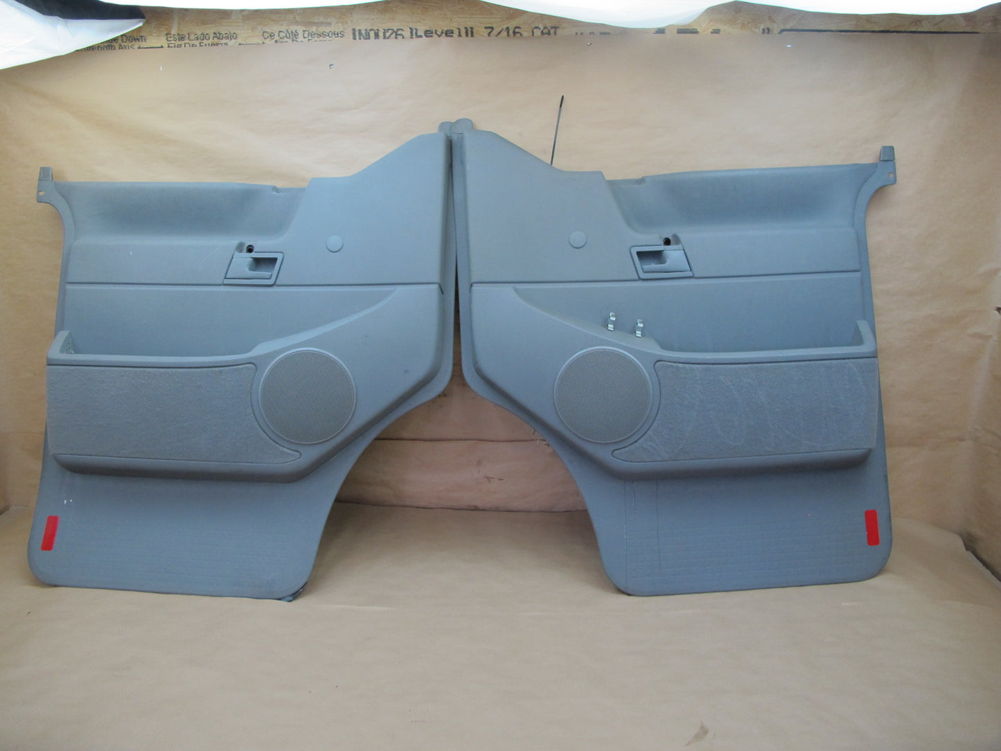 97-03 VW Eurovan T4 Set of 2 Left & Right Door Interior Trim Cover Panel OEM