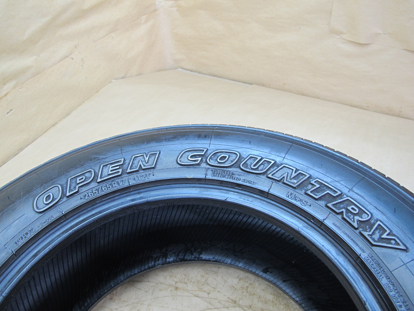 Toyo Open Country H/T AS Tire 265/65 R17 112T 4519 10/32 Tread