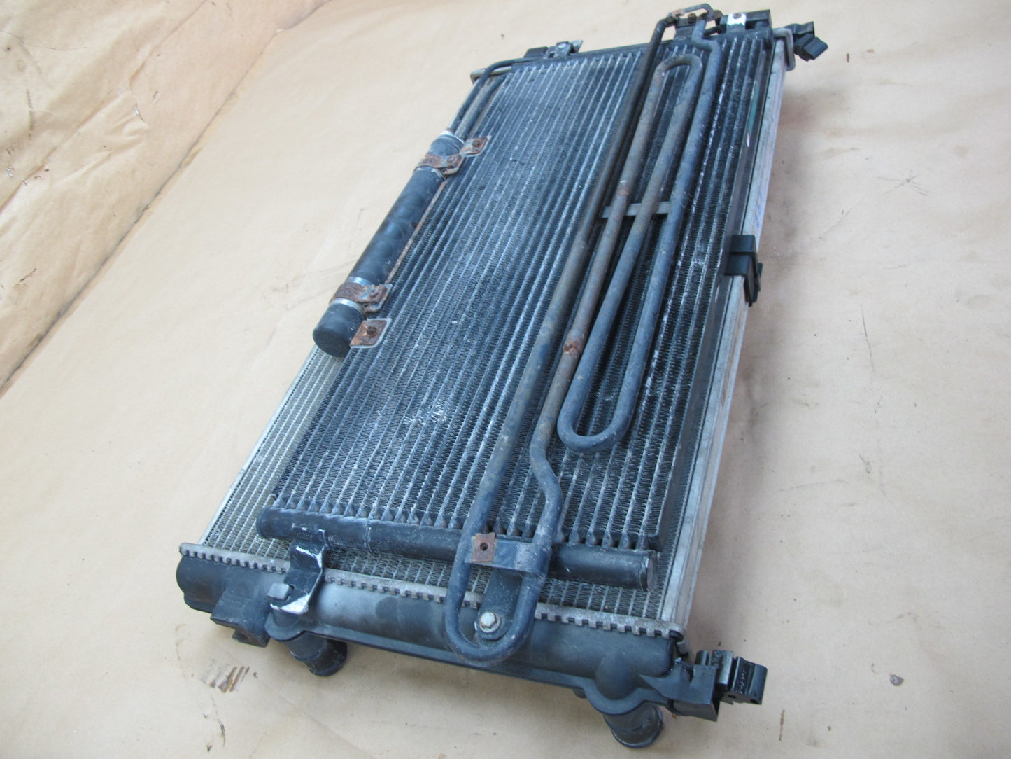 99-03 VW Eurovan T4 2.8L Engine Radiator w A/C Condenser & Oil Cooler OEM