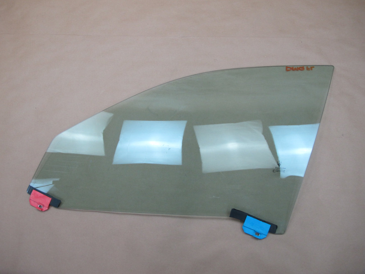 03-12 Maserati Quattroporte M139 Front Left Side Door Glass Window OEM