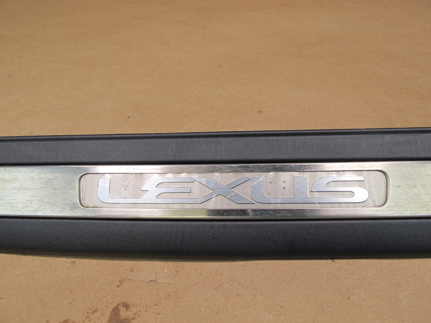 98-05 Lexus GS430 GS300 Front & Rear Door Scuff Sill Plate Trim Cover Set OEM