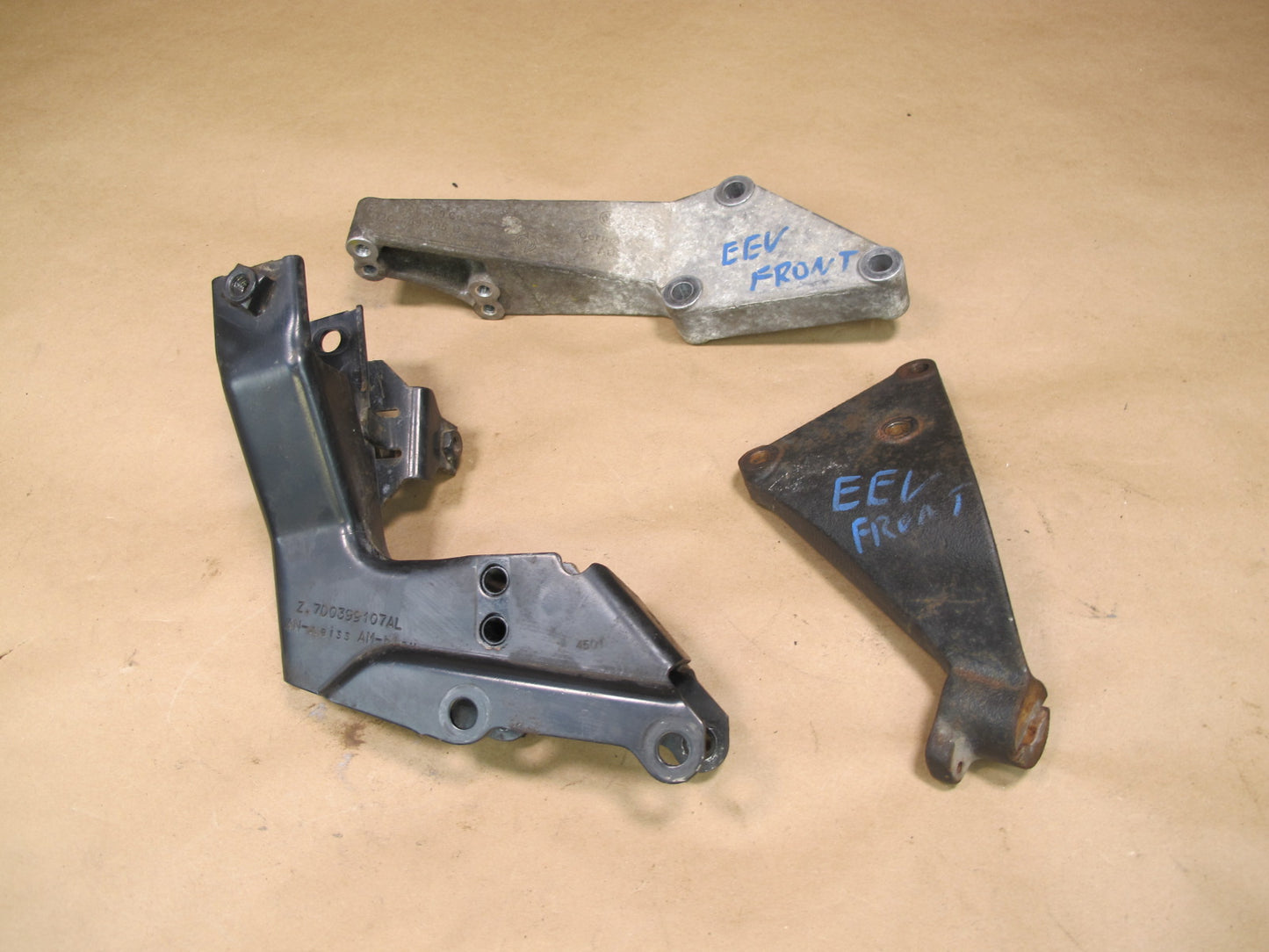 01-03 VW Eurovan T4 2.8L A/T Automatic Transmission Mount Bracket Set OEM