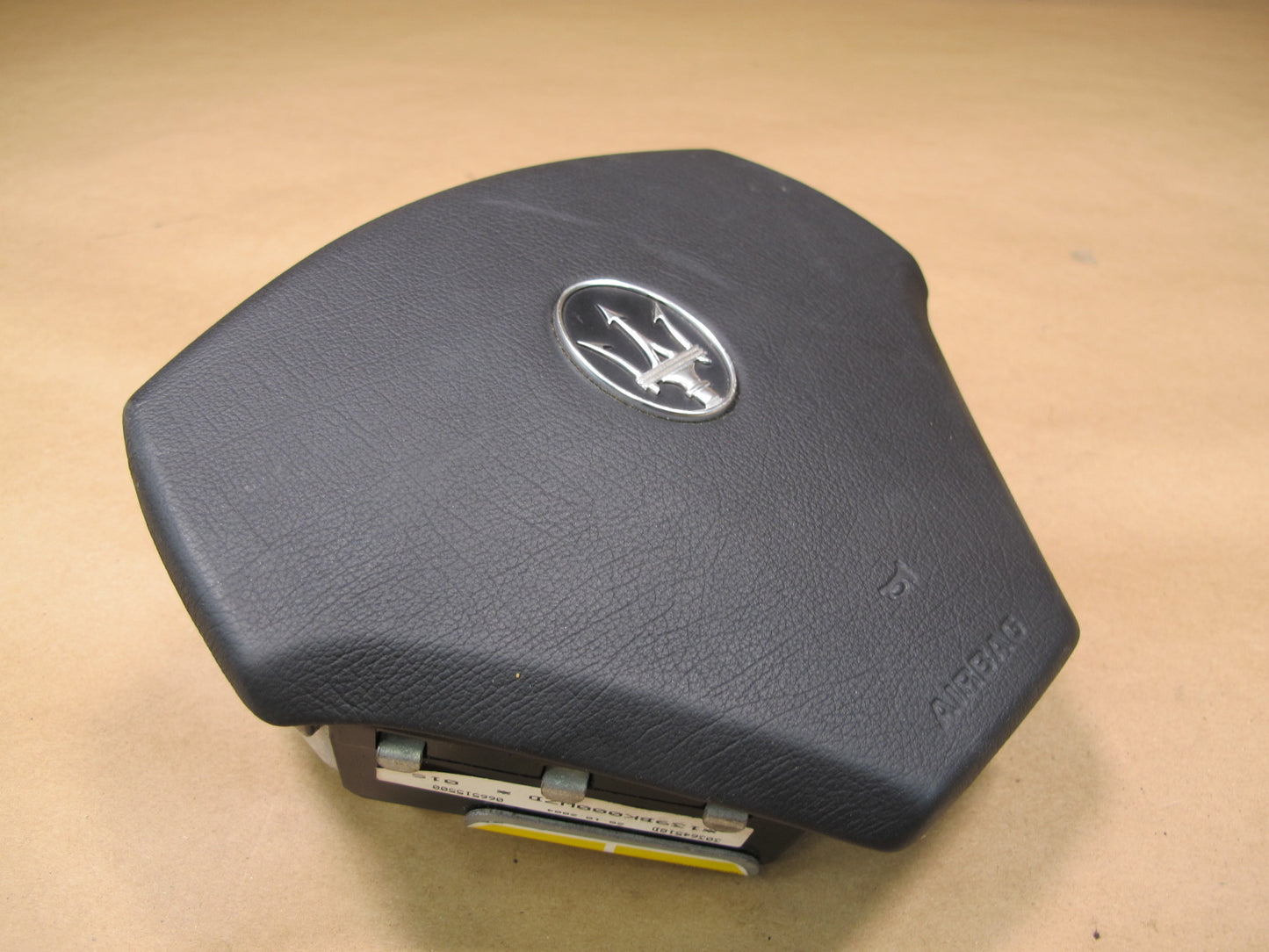 03-08 MASERATI QUATTROPORTE M139 FRONT LEFT DRIVER SIDE STEERING WHEEL SRS AIRBAG OEM