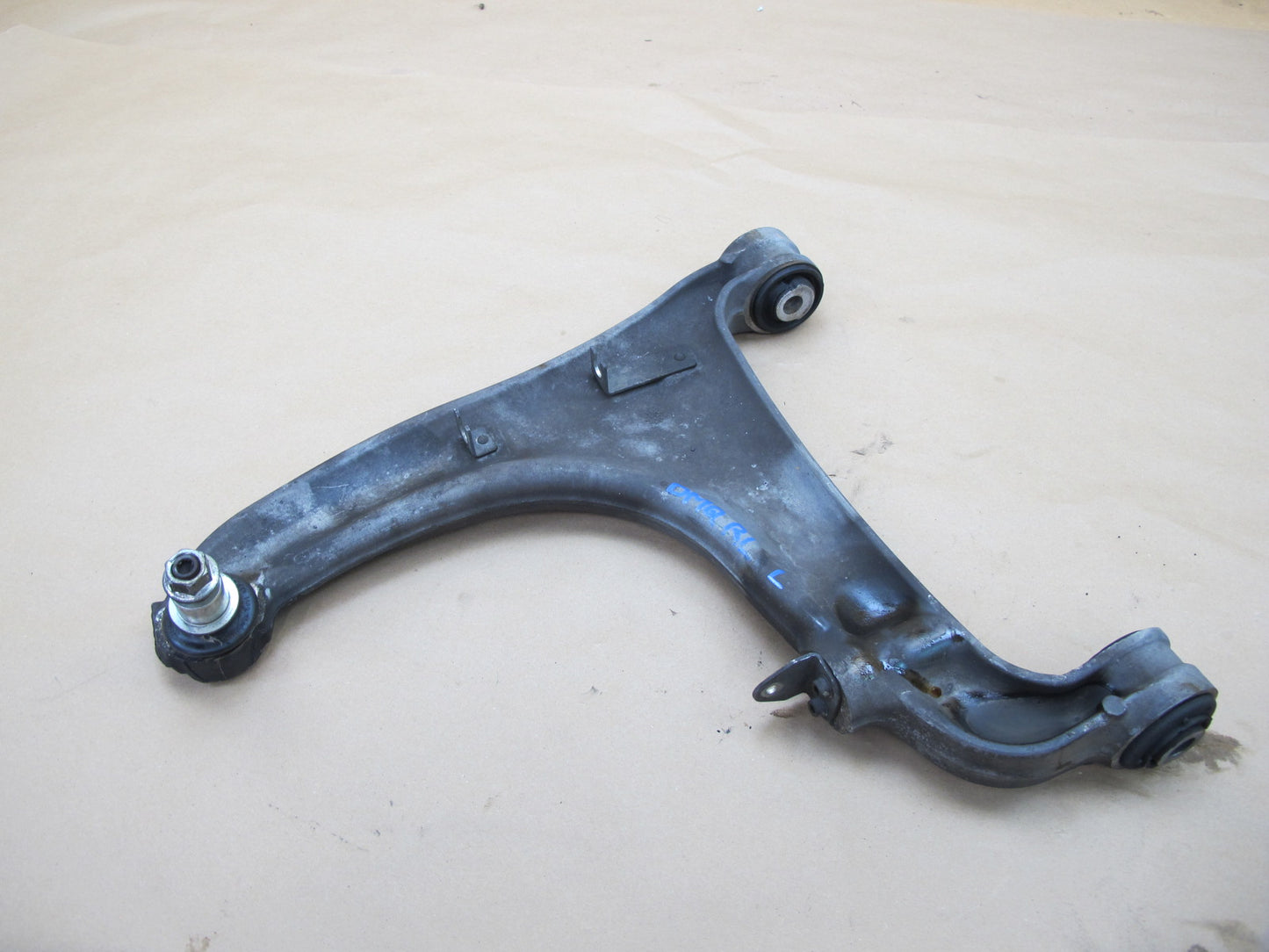 03-12 Maserati Quattroporte M139 Rear Left Side Control Arm Set of 3 OEM