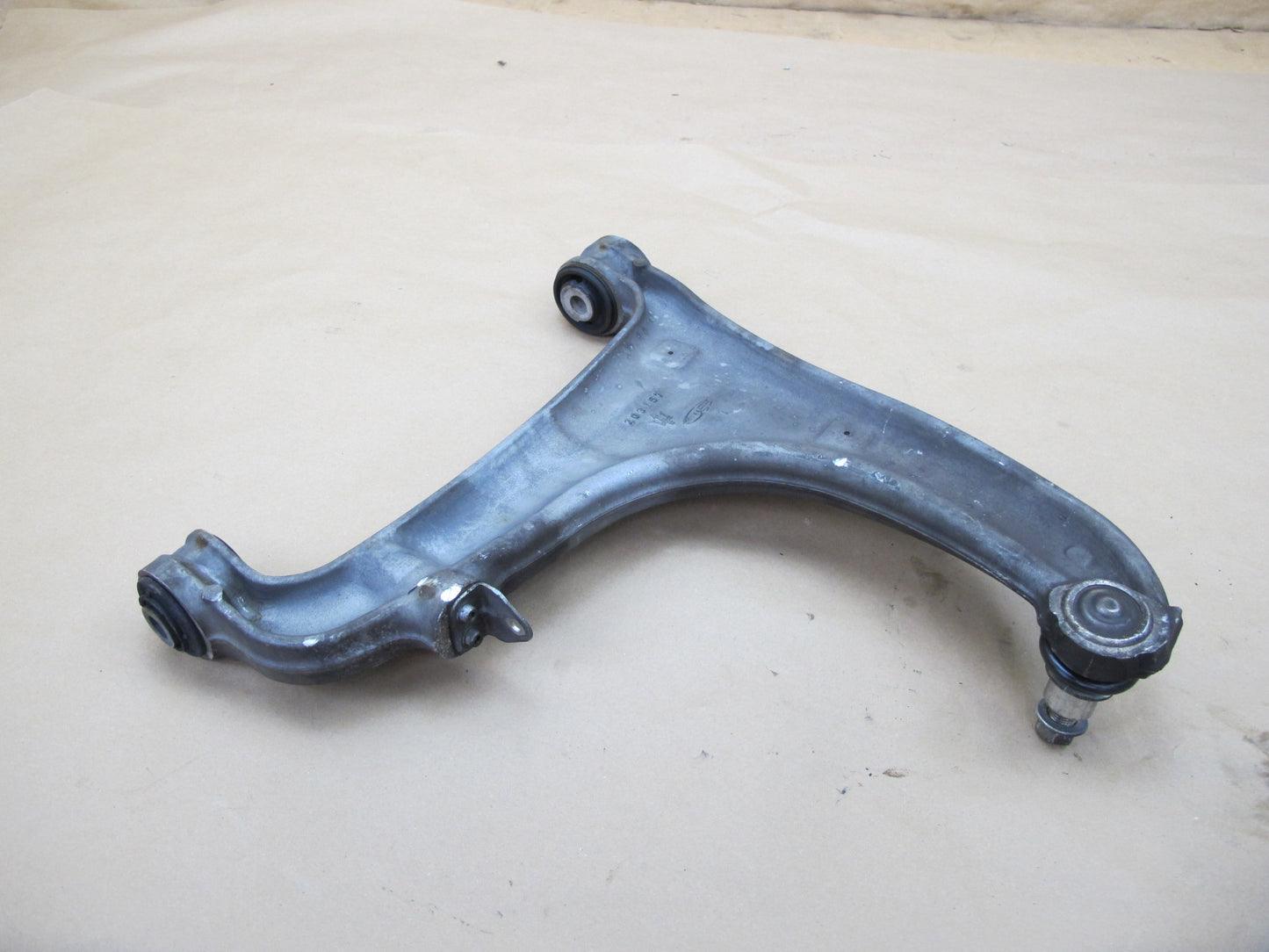 03-12 Maserati Quattroporte M139 Rear Left Side Control Arm Set of 3 OEM