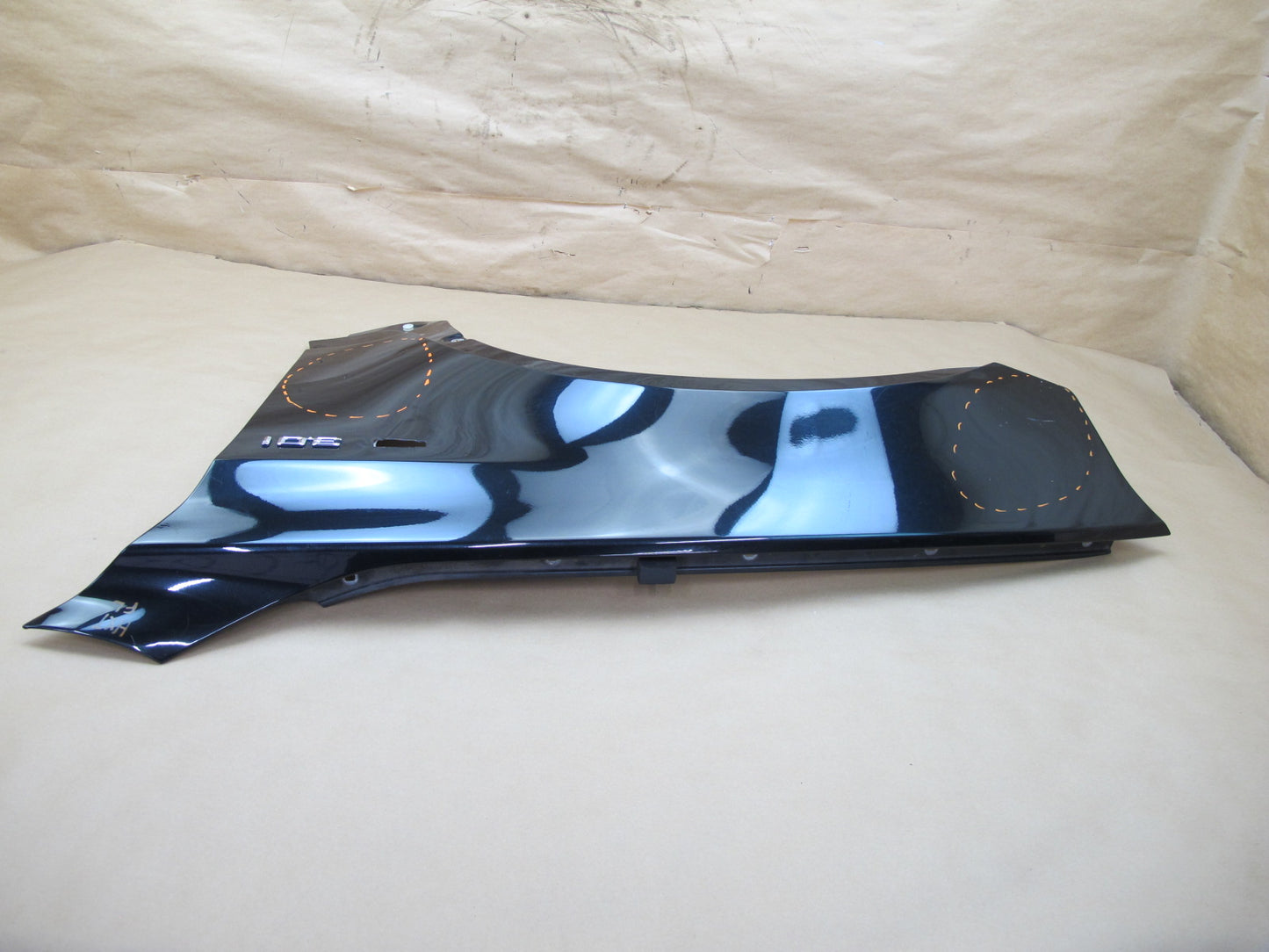 05-10 BMW E83 X3 Front Left Driver Side Fender Shell Panel Cover Black OEM