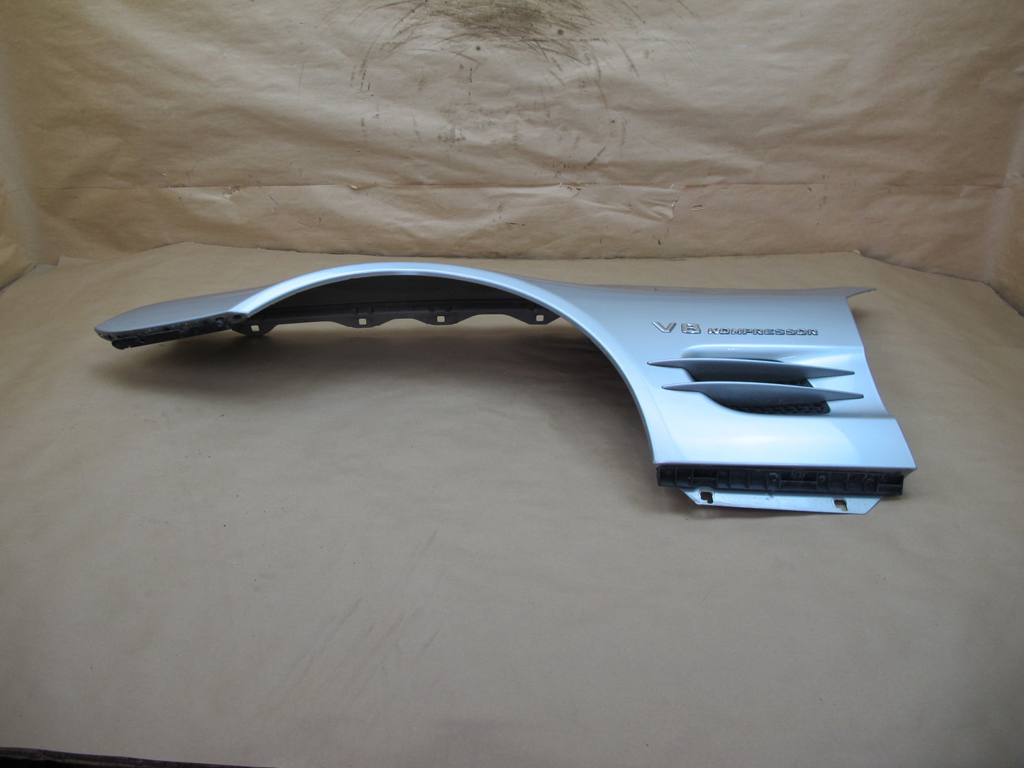 03-08 Mercedes R230 Sl-class Front Left Fender Shell Panel Cover Silver OEM