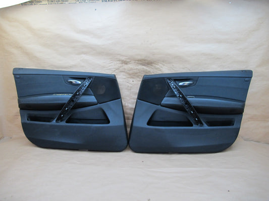 08-10 BMW E83 X3 Set of 2 Front Left & Right Door Interior Trim Panel OEM