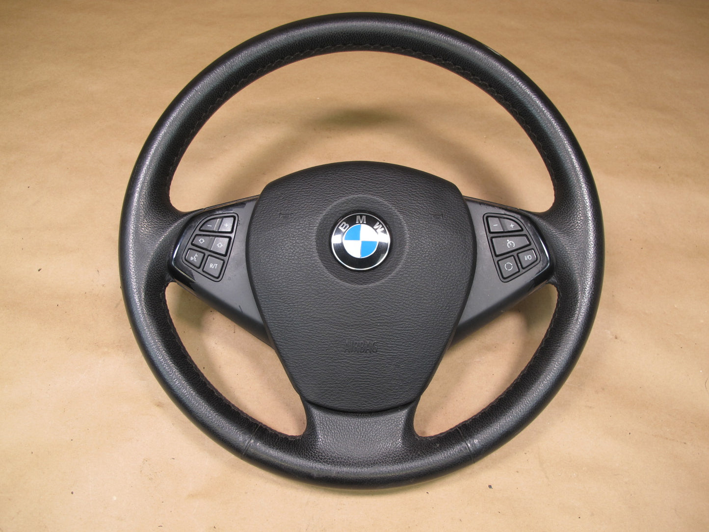 07-10 BMW E83 X3 FRONT LEFT DRIVER SIDE STEERING WHEEL W/ SRS AIRBAG OEM