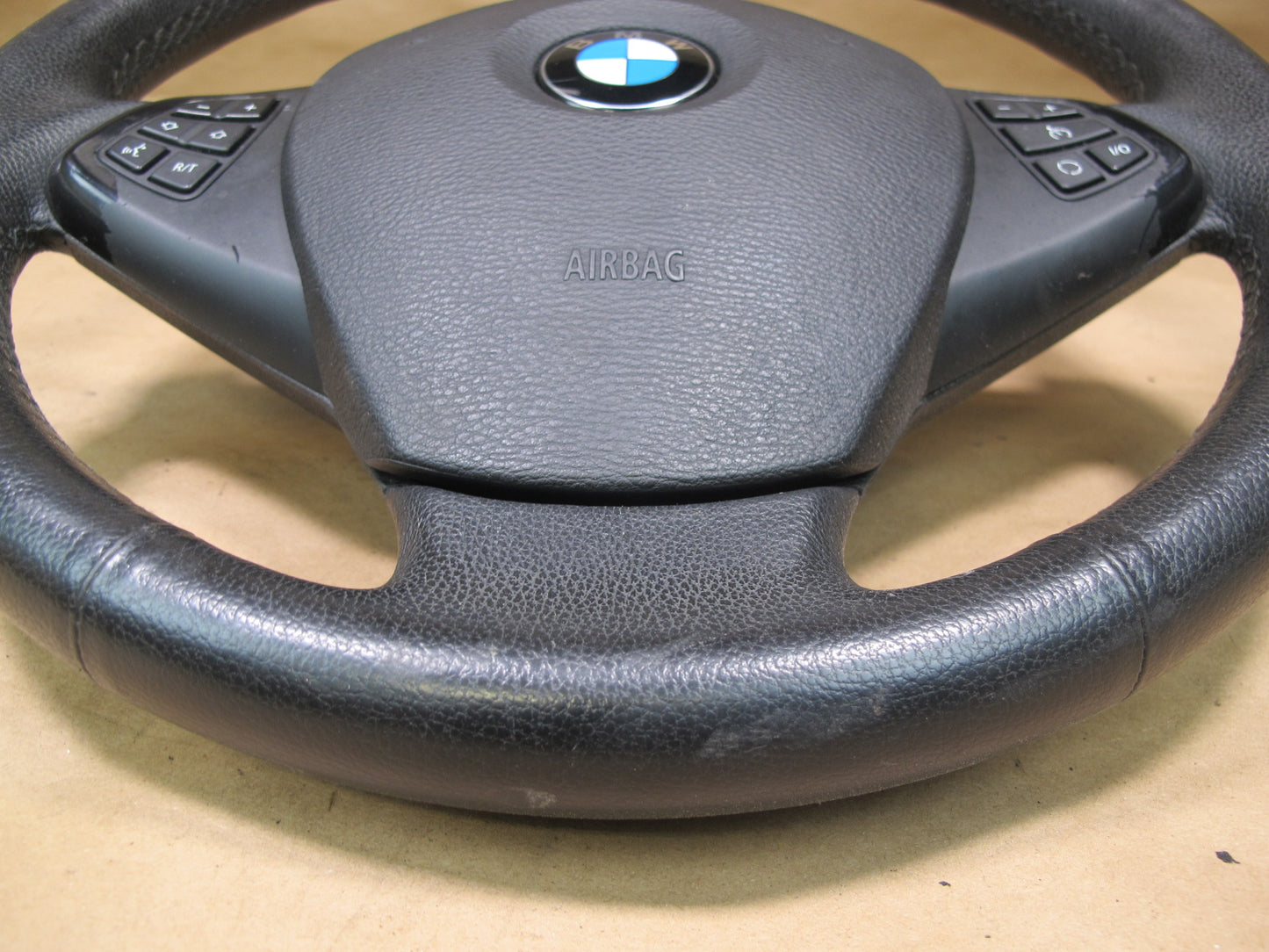 07-10 BMW E83 X3 FRONT LEFT DRIVER SIDE STEERING WHEEL W/ SRS AIRBAG OEM