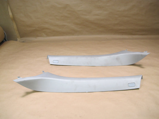 05-10 BMW E83 X3 Set of 2 Front Left & Right A Pillar Trim Cover Panel OEM