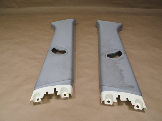 06-10 BMW E83 X3 Set of 2 Interior Upper Left & Right B Pillar Trim Cover OEM