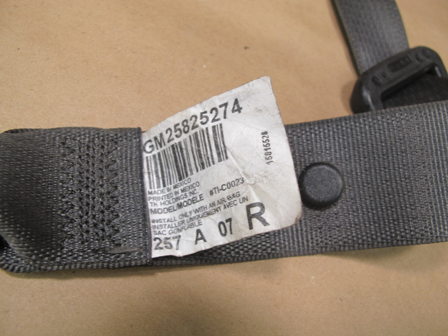 07-10 SATURN SKY FRONT LEFT & RIGHT SIDE SEATBELT RETRACTOR SET OEM