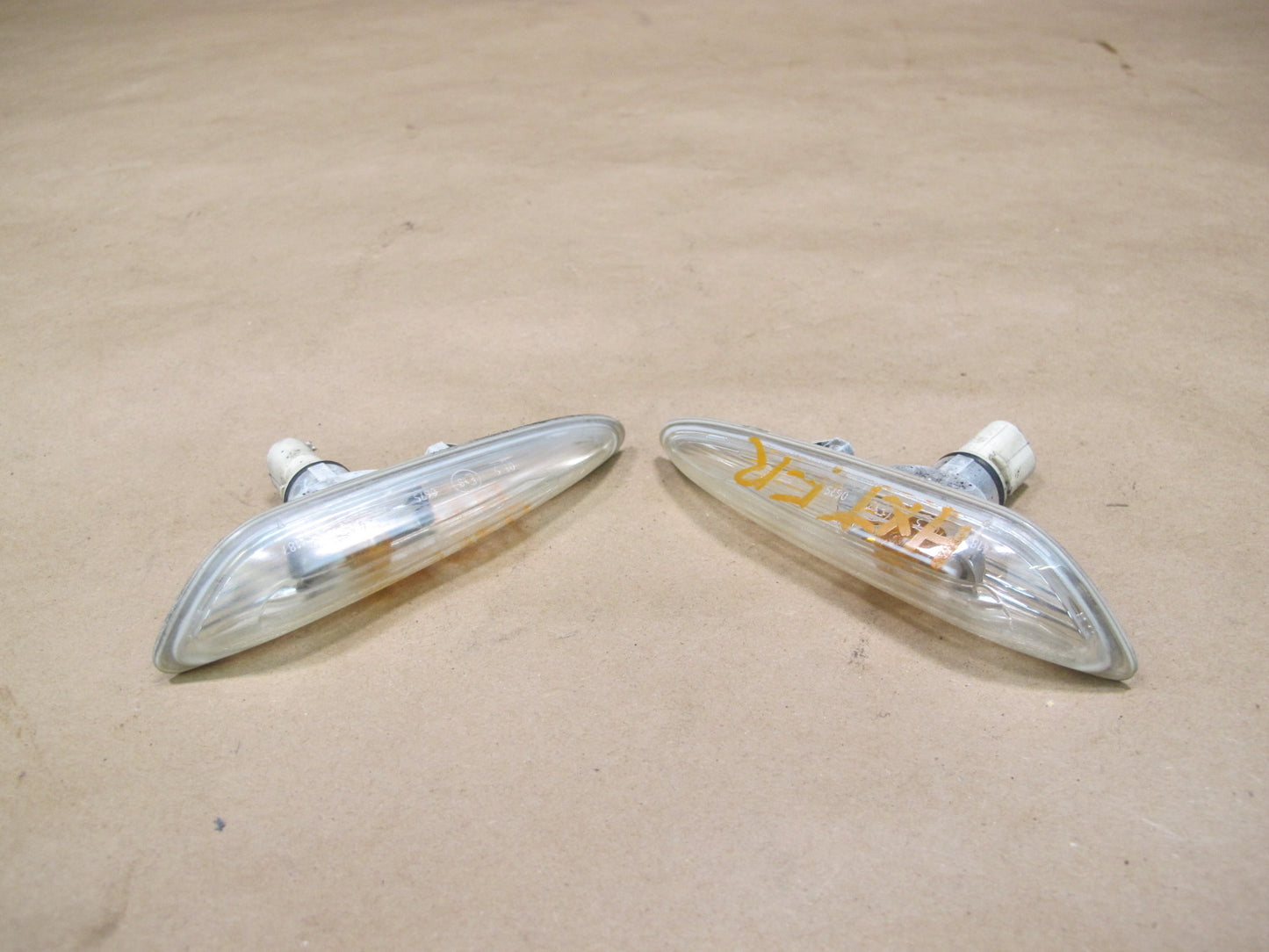 04-10 BMW E83 X3 Set of 2 Left & Right Front Fender Turn Signal Light OEM