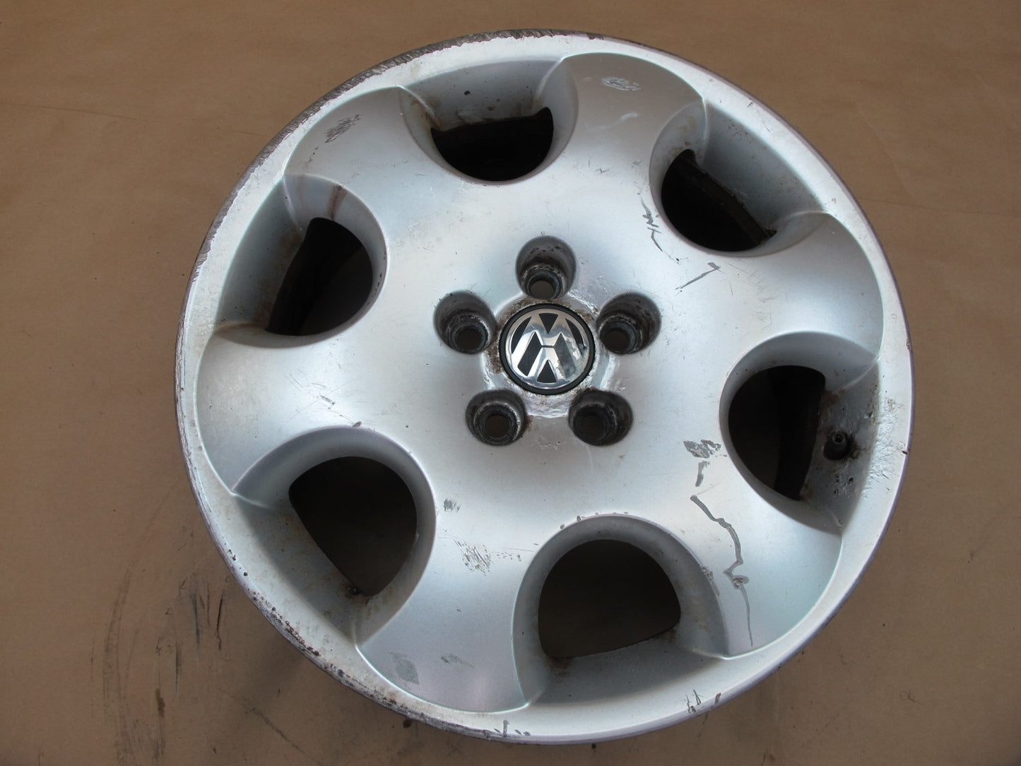 02-05 Volkswagen VW Beetle Factory R16" Wheel Rim 16x6.5J ET42 1C0601025G OEM